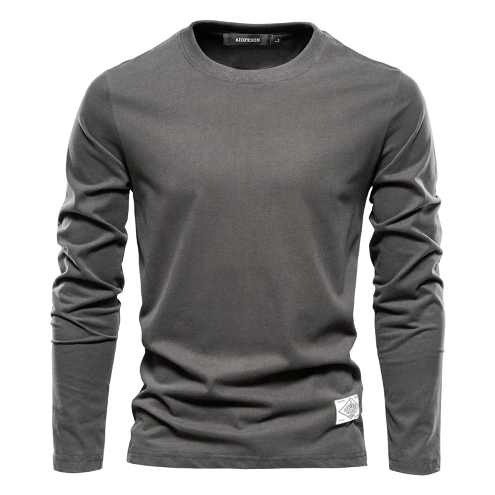 LAURENT MONACO | T-SHIRT ÉLÉGANT À MANCHES LONGUES POUR HOMMES