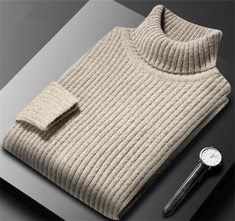 LAURENT MONACO | PULL COL ROULÉ POUR HOMME