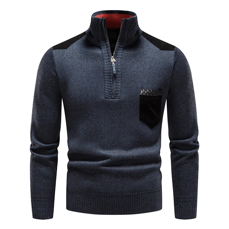 LAURENT MONACO | PULL HOMME EN POLAIRE AVEC ZIP