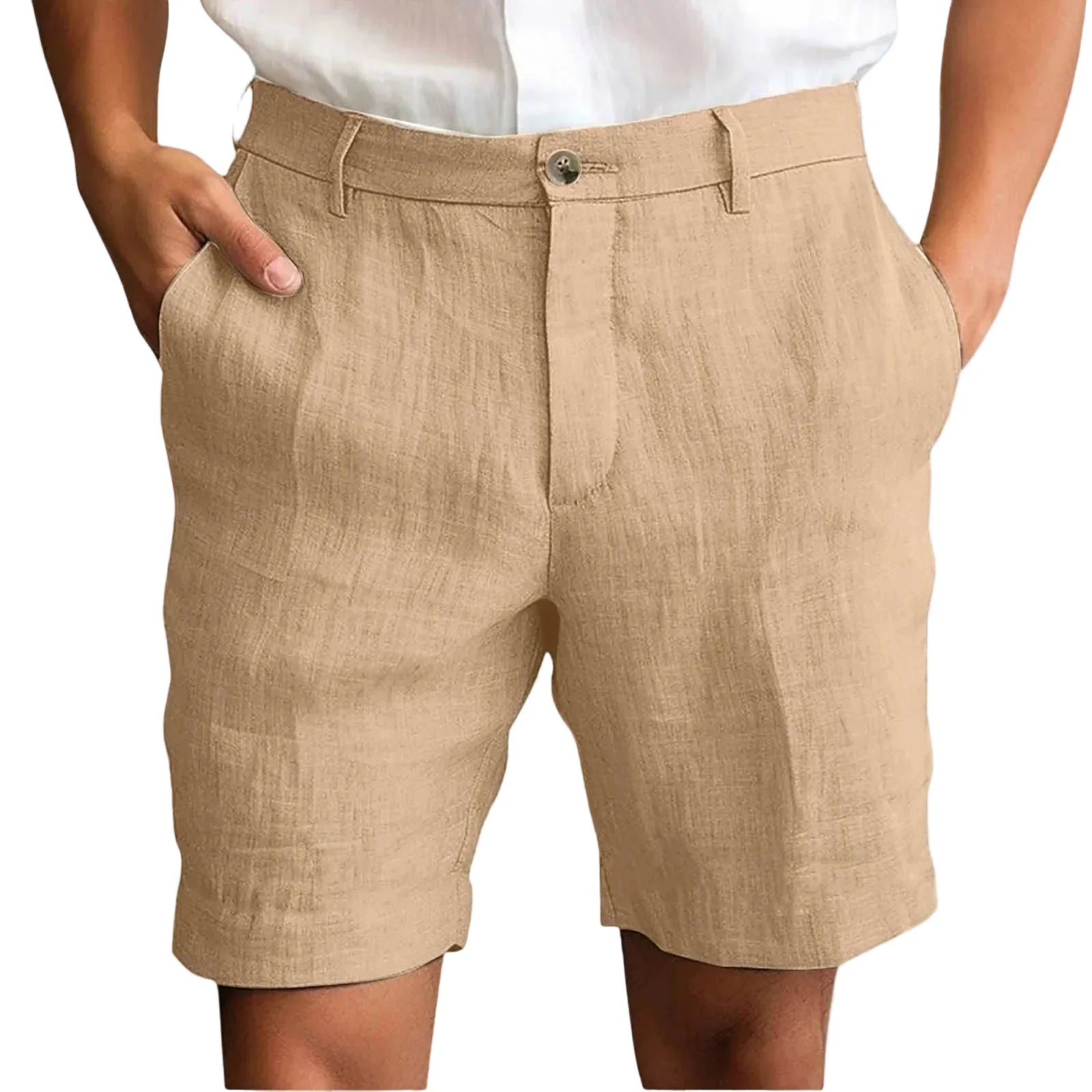 LAURENT MONACO | SHORT EN LIN POUR HOMMES