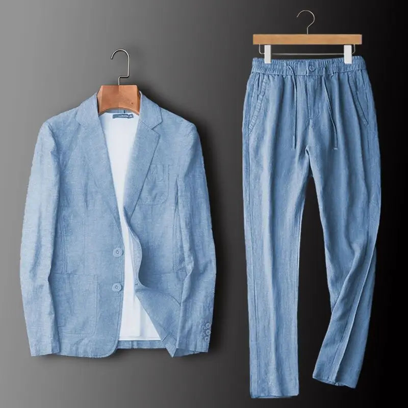 LAURENT MONACO | ENSEMBLE LIN COTON HOMME