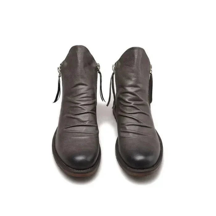 LAURENT MONACO | BOTTES EN CUIR ROYAL