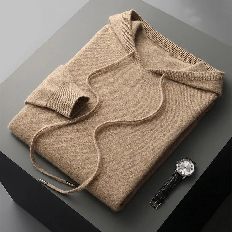 LAURENT MONACO | SWEAT À CAPUCHE MOELLEUX ET ÉLÉGANT POUR HOMME