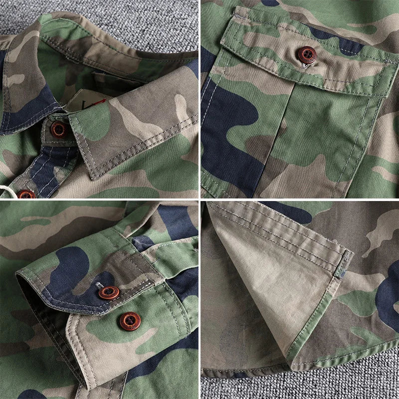 LAURENT MONACO | VESTE CAMO POUR HOMMES