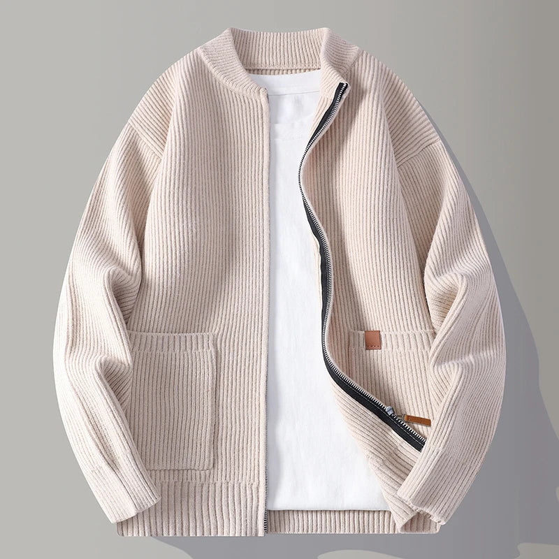 LAURENT MONACO | VESTE EN MAILLE TEXTURÉE | POUR HOMMES