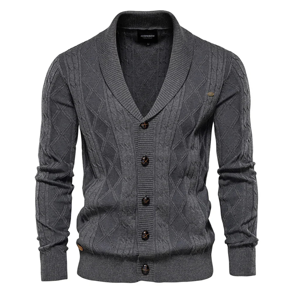 LAURENT MONACO | CARDIGAN HOMME AVEC BOUTONS