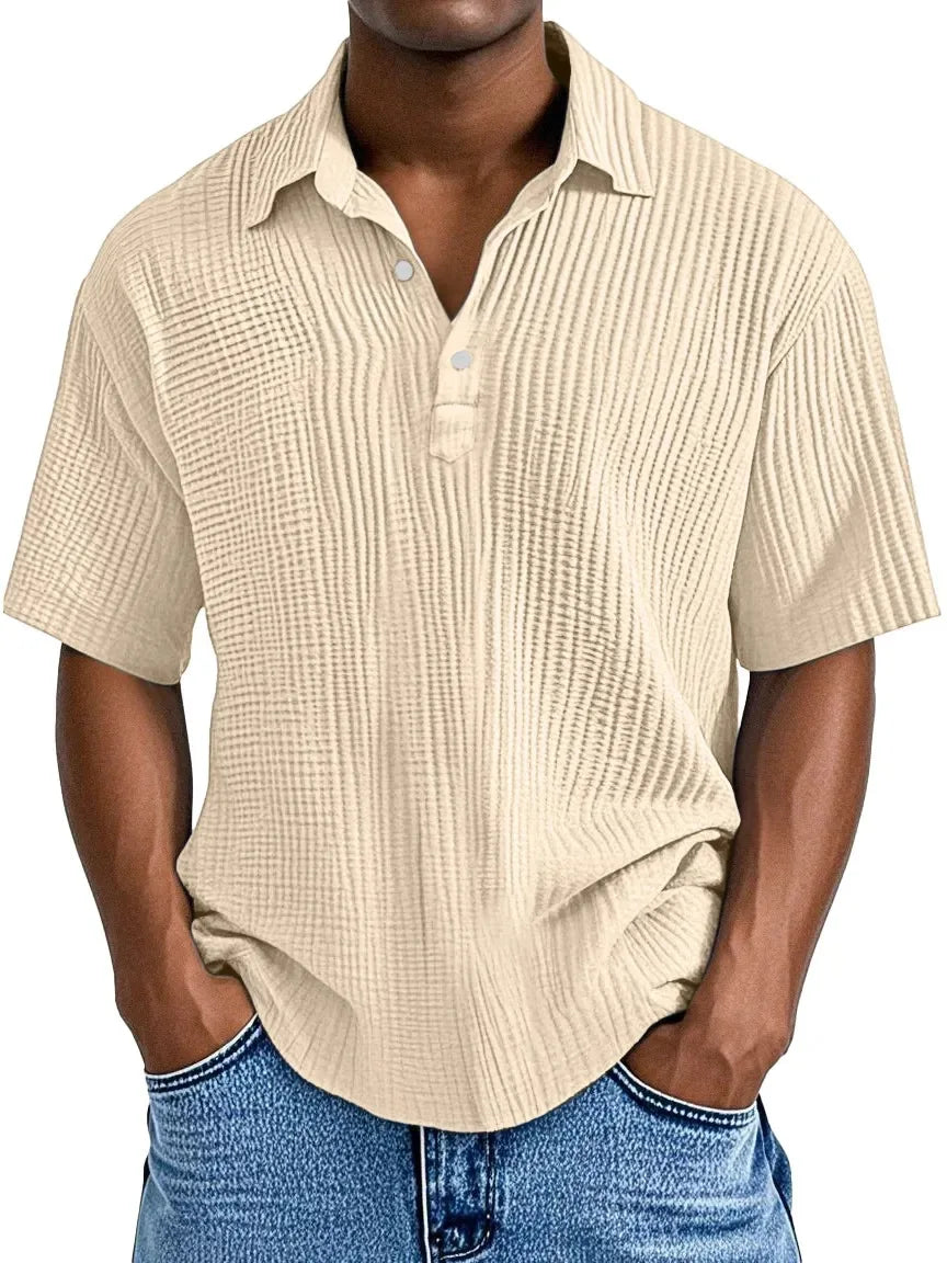 LAURENT MONACO | CHEMISE D'ÉTÉ RÉTRO POUR HOMMES
