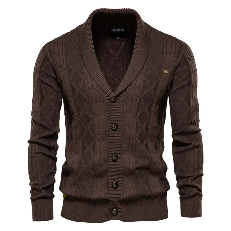 LAURENT MONACO | PULL DÉCONTRACTÉ POUR HOMME AVEC BOUTONS