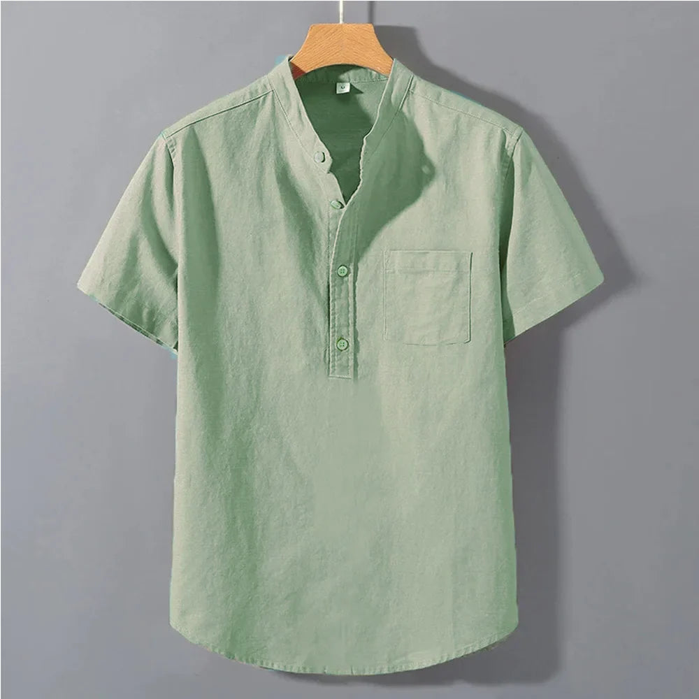 LAURENT MONACO | CHEMISE MAO POUR HOMMES
