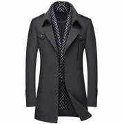 LAURENT MONACO | MANTEAU D'HIVER EN LAINE POUR HOMME