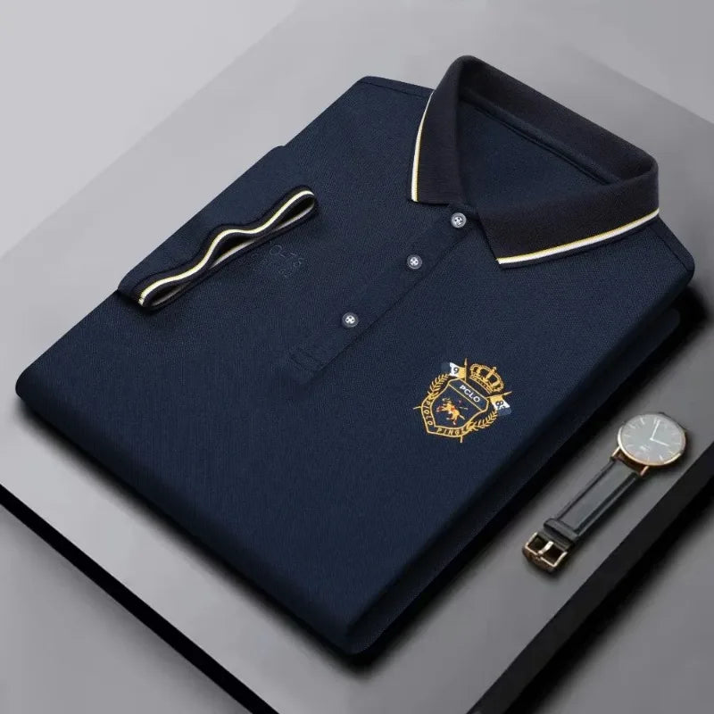 LAURENT MONACO | POLO FORMEL CLASSIQUE POUR HOMMES