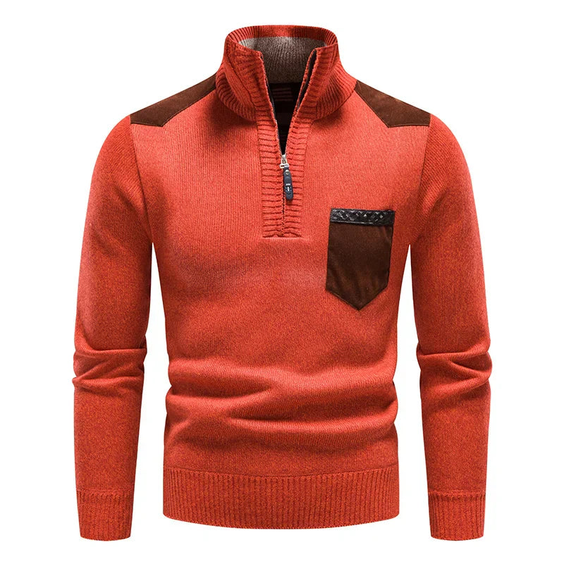 LAURENT MONACO | PULL HOMME EN POLAIRE AVEC ZIP