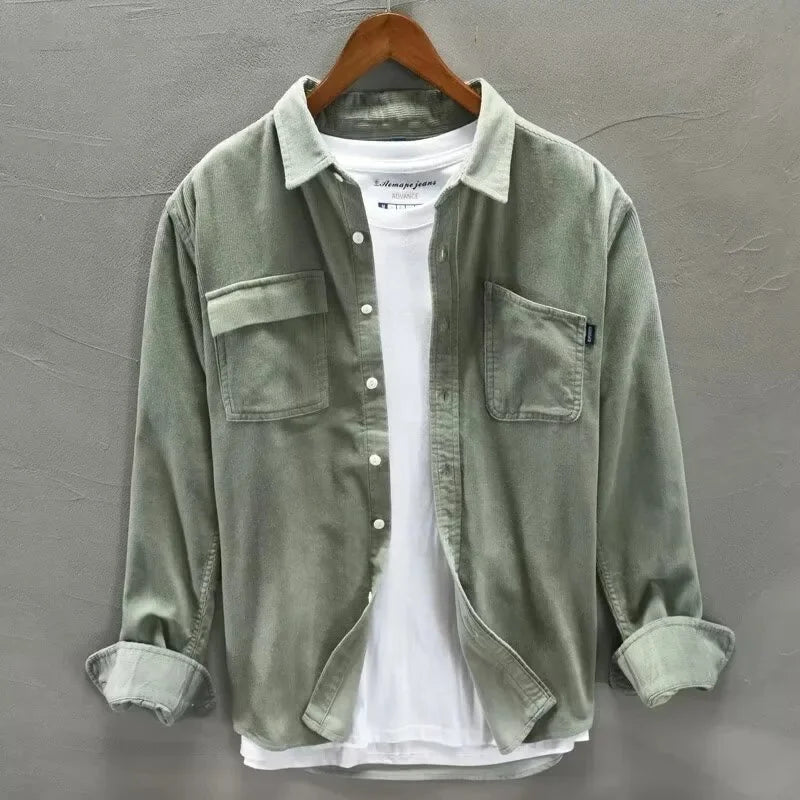 LAURENT MONACO | POLO CLASSIQUE À MANCHES LONGUES POUR HOMME