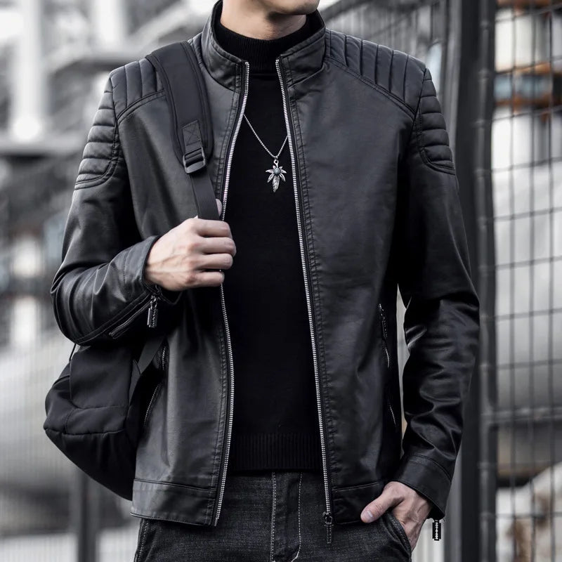LAURENT MONACO | VESTE EN CUIR PREMIUM