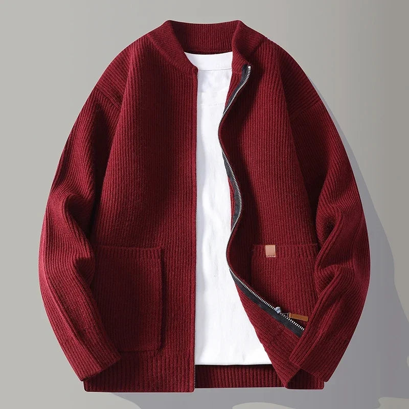 LAURENT MONACO | VESTE EN MAILLE TEXTURÉE | POUR HOMMES