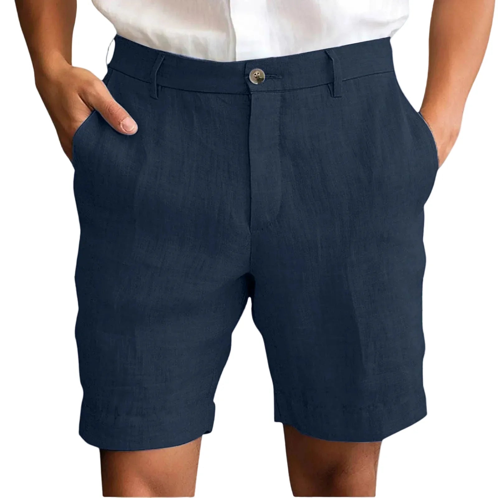 LAURENT MONACO | SHORT EN LIN POUR HOMMES