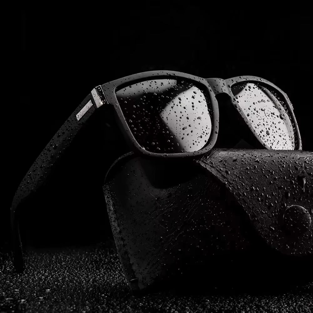 LAURENT MONACO | LUNETTES DE SOLEIL CARRÉES POLARISÉES POUR HOMMES