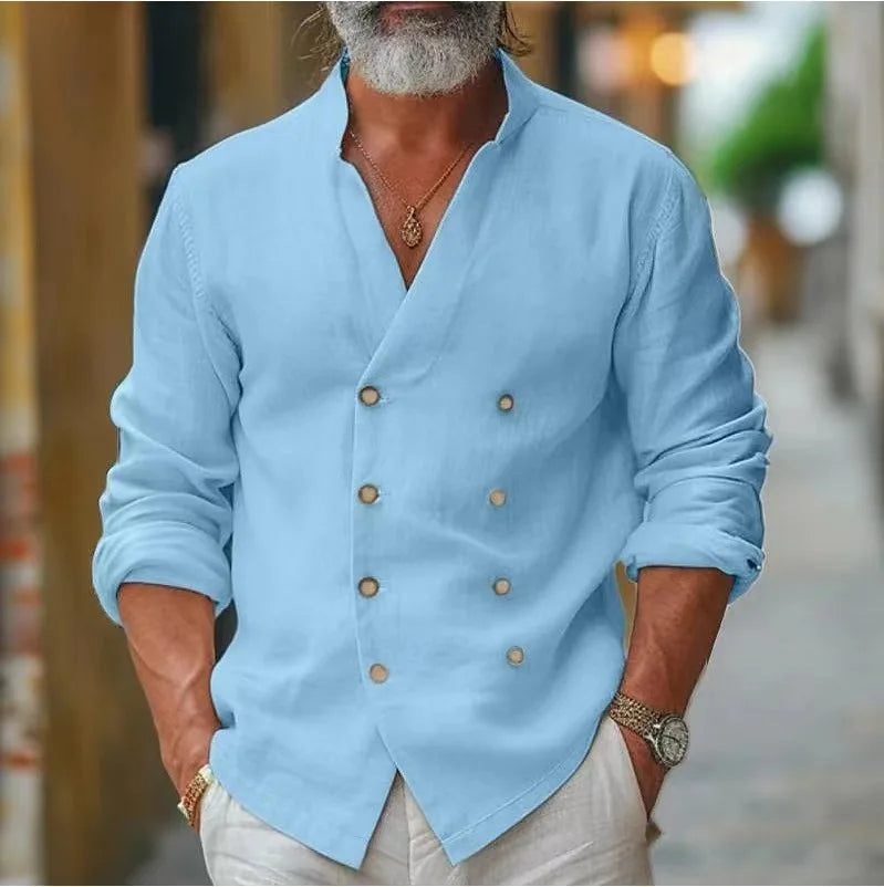 LAURENT MONACO | CHEMISE D'ÉTÉ EN COTON POUR HOMMES