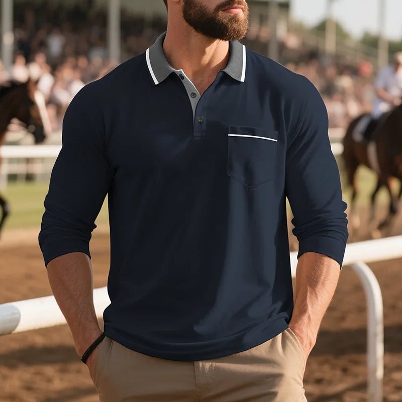 LAURENT MONACO | CHEMISE À BOUTONS CLASSIQUE POUR HOMMES