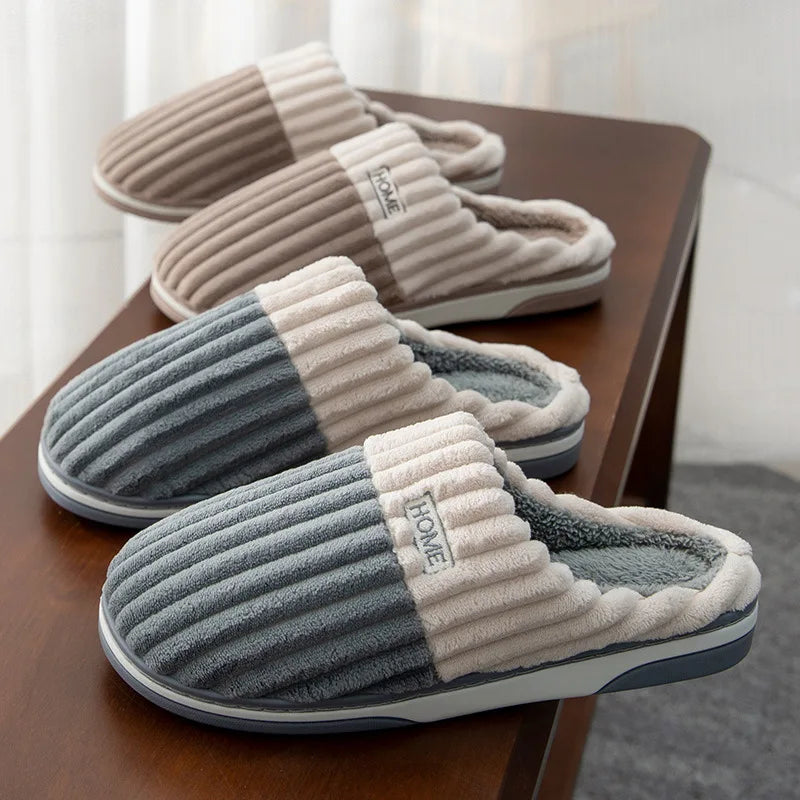 LAURENT MONACO | CHAUSSONS D'INTÉRIEUR EN TISSU DOUX POUR HOMMES