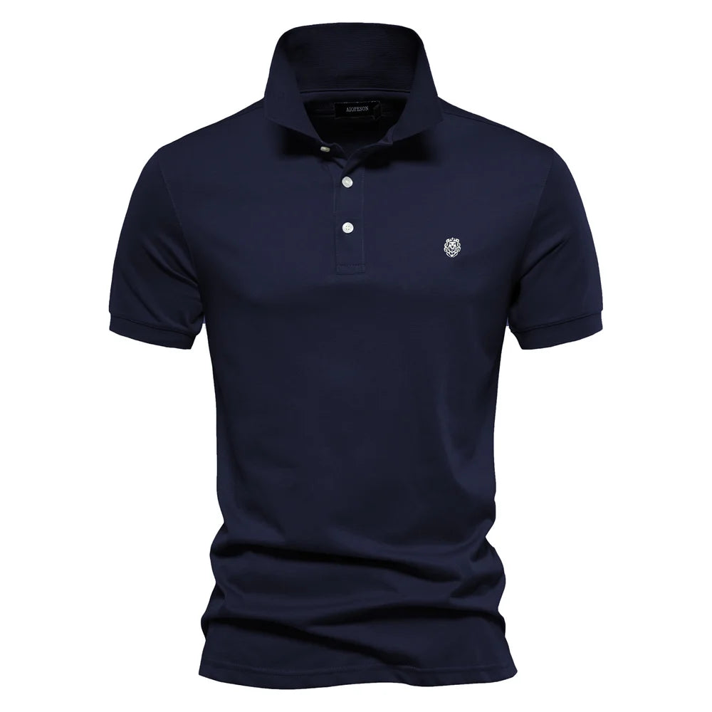 LAURENT MONACO | POLO FORMAL BRODÉ POUR HOMME