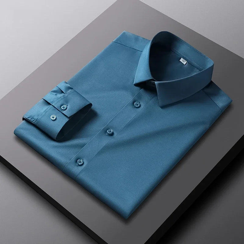 LAURENT MONACO | CHEMISE FORMELLE À MANCHES LONGUES POUR HOMMES