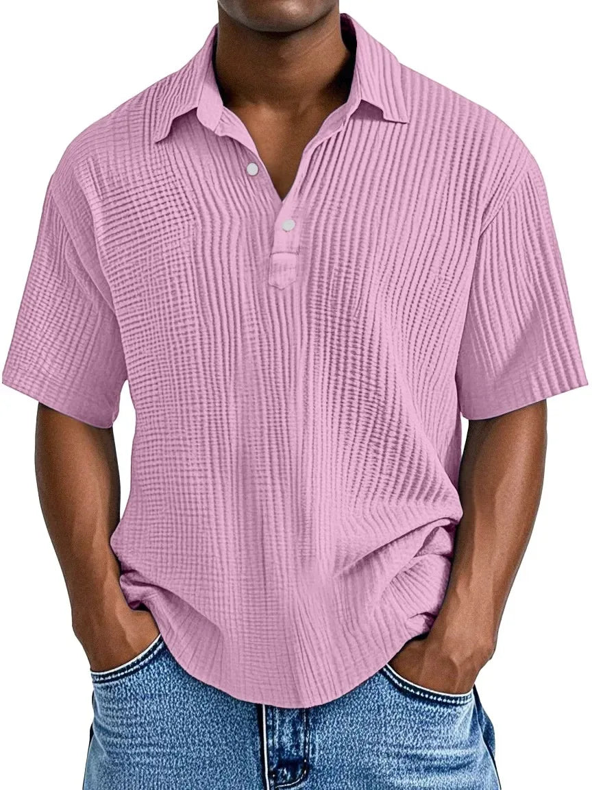 LAURENT MONACO | CHEMISE D'ÉTÉ RÉTRO POUR HOMMES