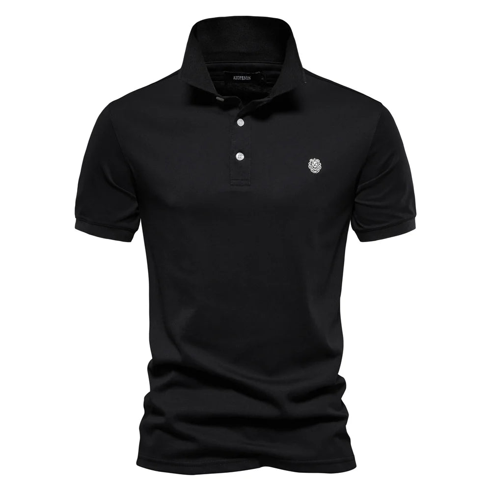 LAURENT MONACO | POLO FORMAL BRODÉ POUR HOMME