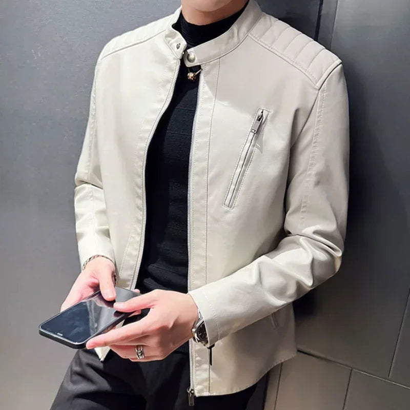 DUMONT LYON | VESTE EN CUIR ÉLÉGANTE