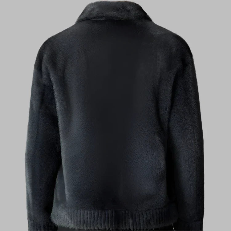 LAURENT MONACO | MANTEAU DE FOURRURE DE VISON ÉLÉGANT