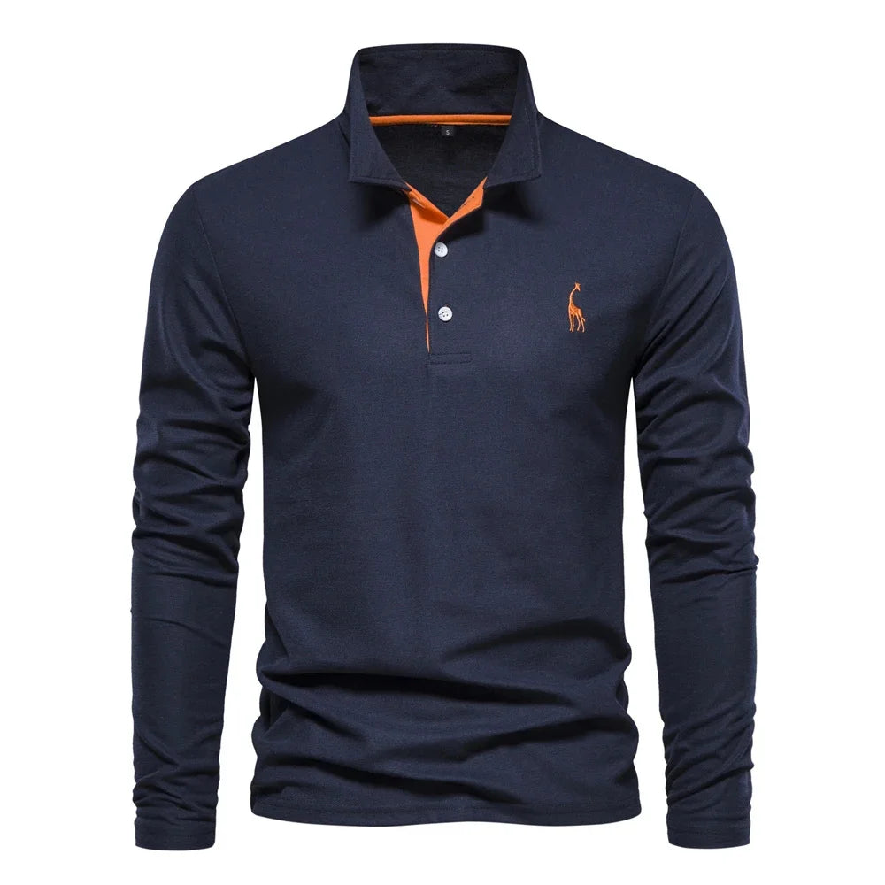 LAURENT MONACO | POLO BRODÉ POUR HOMMES
