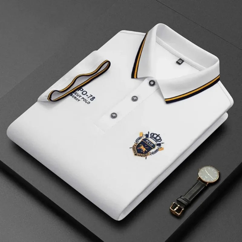 LAURENT MONACO | POLO FORMEL CLASSIQUE POUR HOMMES