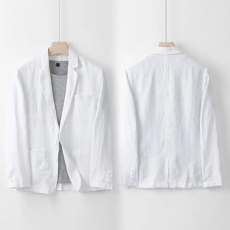LAURENT MONACO | ENSEMBLE COSTUME EN LIN POUR HOMME