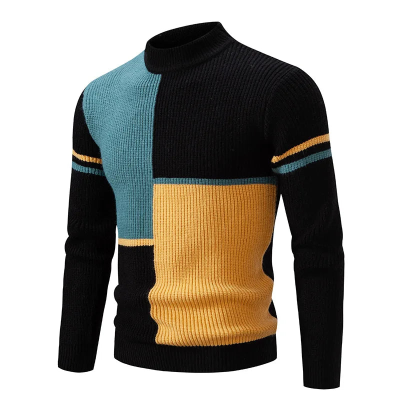LAURENT MONACO | PULL EN MAILLE COLORÉ POUR HOMME