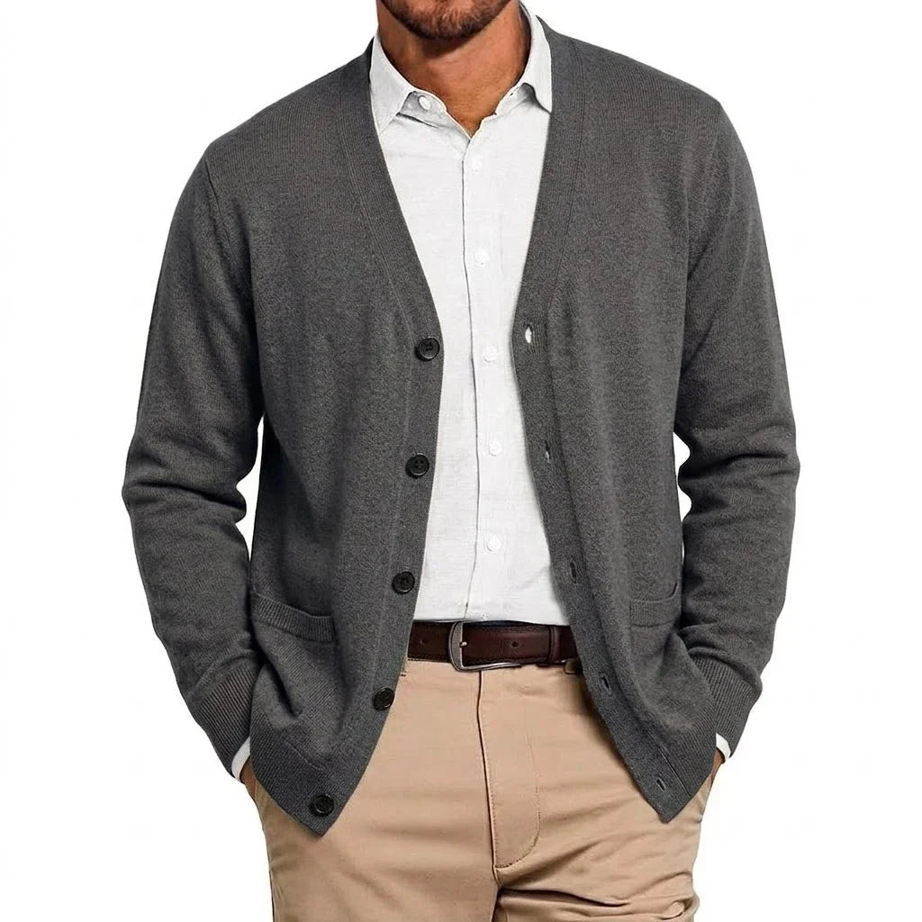 LAURENT MONACO | CARDIGAN À BOUTONS POUR HOMMES