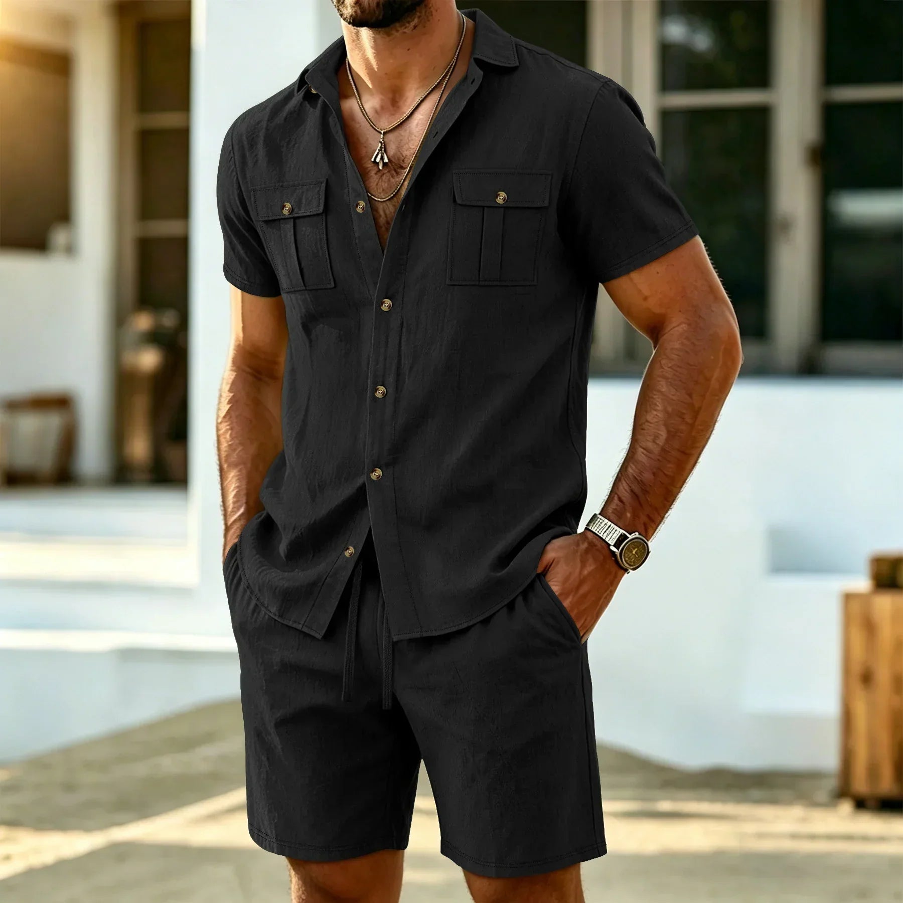 LAURENT MONACO | ENSEMBLE DE CHEMISES ASSORTIES POUR HOMMES