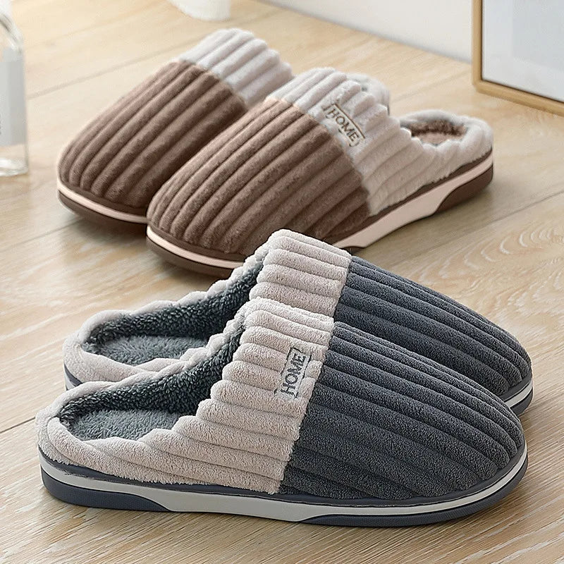 LAURENT MONACO | CHAUSSONS D'INTÉRIEUR EN TISSU DOUX POUR HOMMES