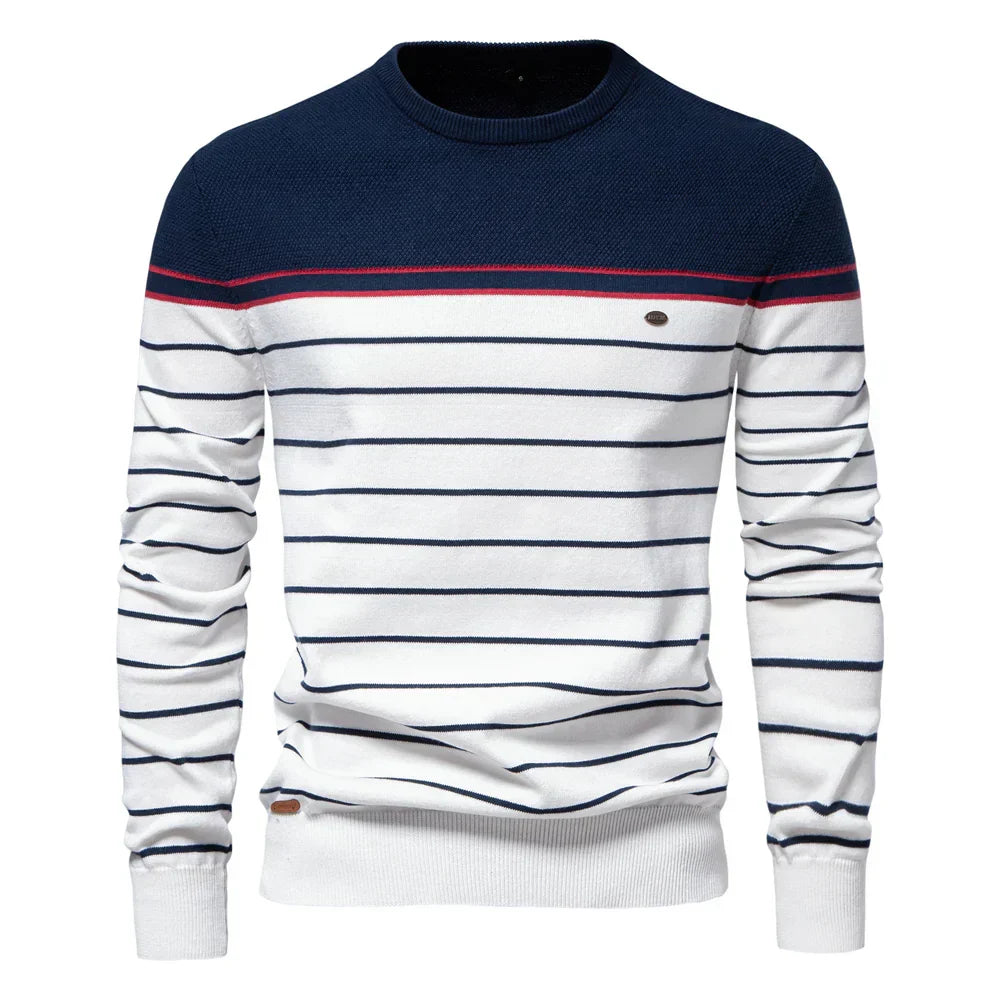 LAURENT MONACO | PULL POUR HOMME À RAYURES