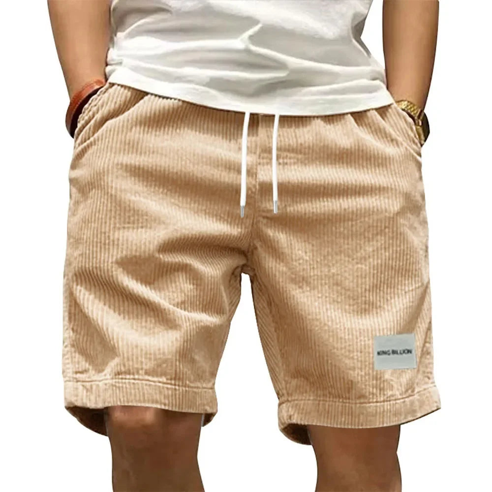 LAURENT MONACO | SHORTS CARGO EN CORDUROY POUR HOMMES