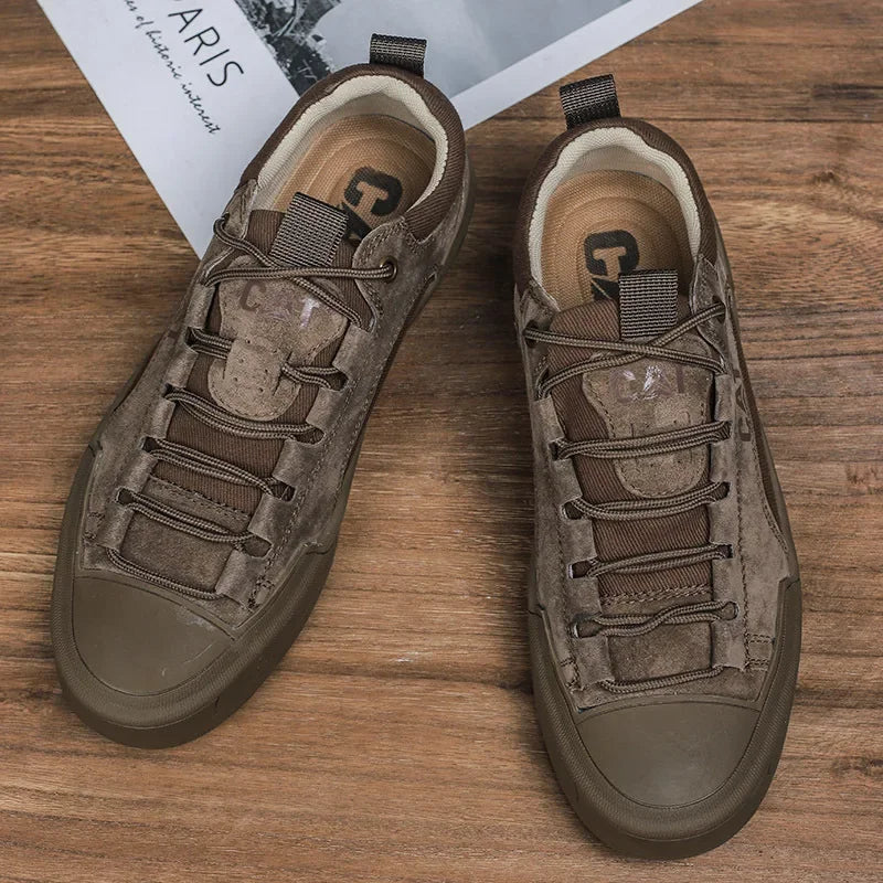 LAURENT MONACO | BASKETS EN CUIR