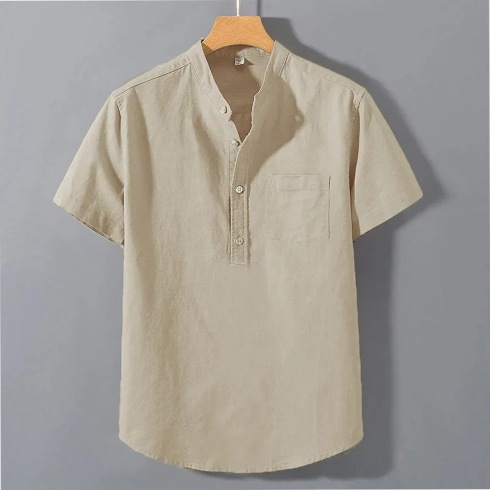 LAURENT MONACO | CHEMISE MAO POUR HOMMES