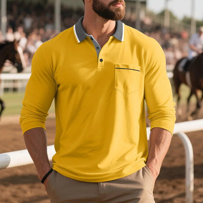 LAURENT MONACO | CHEMISE À BOUTONS CLASSIQUE POUR HOMMES