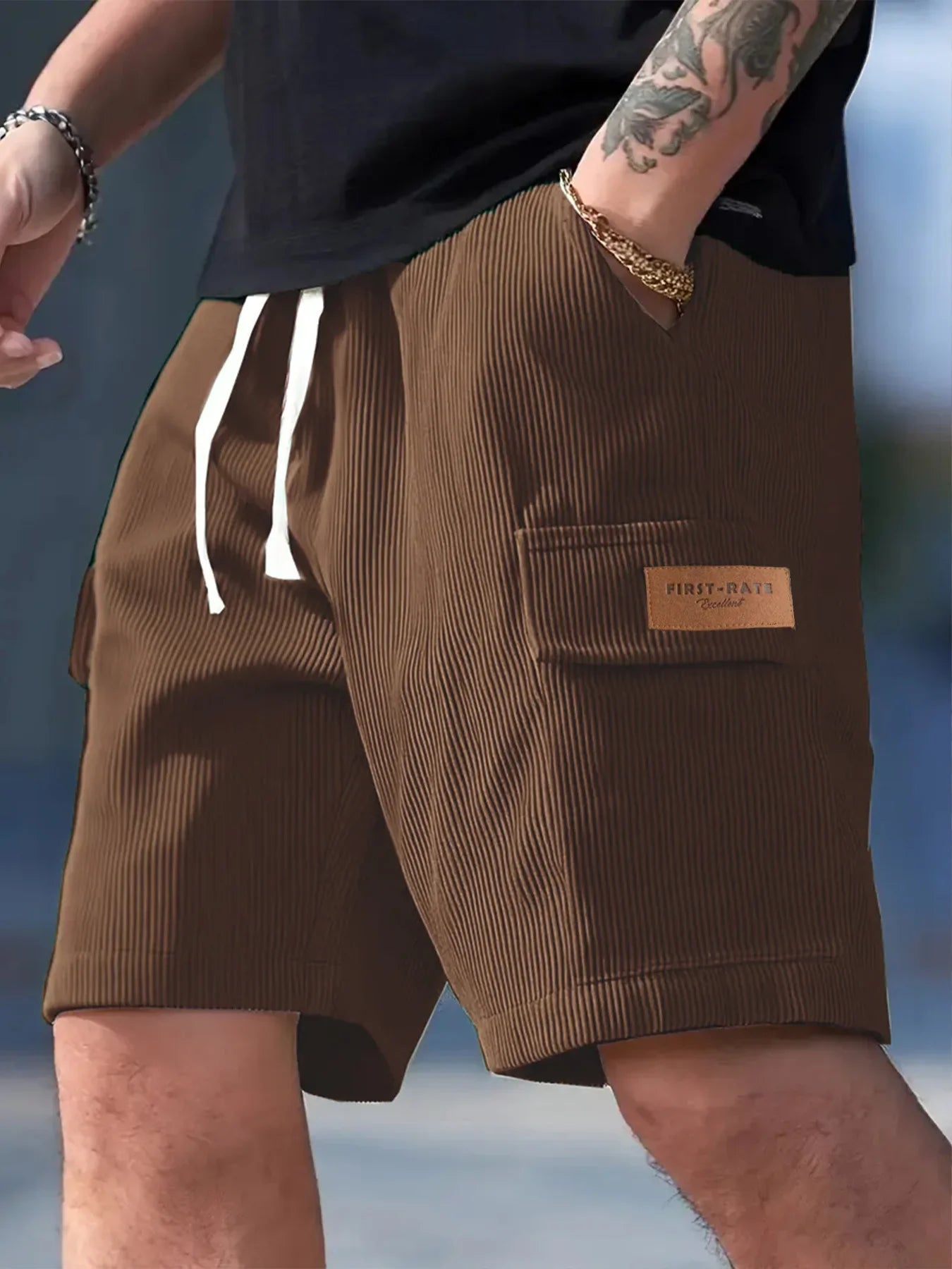LAURENT MONACO | SHORTS D'ÉTÉ DE QUOTIDIEN POUR HOMMES