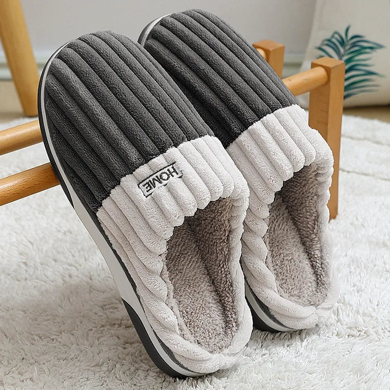 LAURENT MONACO | CHAUSSONS D'INTÉRIEUR EN TISSU DOUX POUR HOMMES