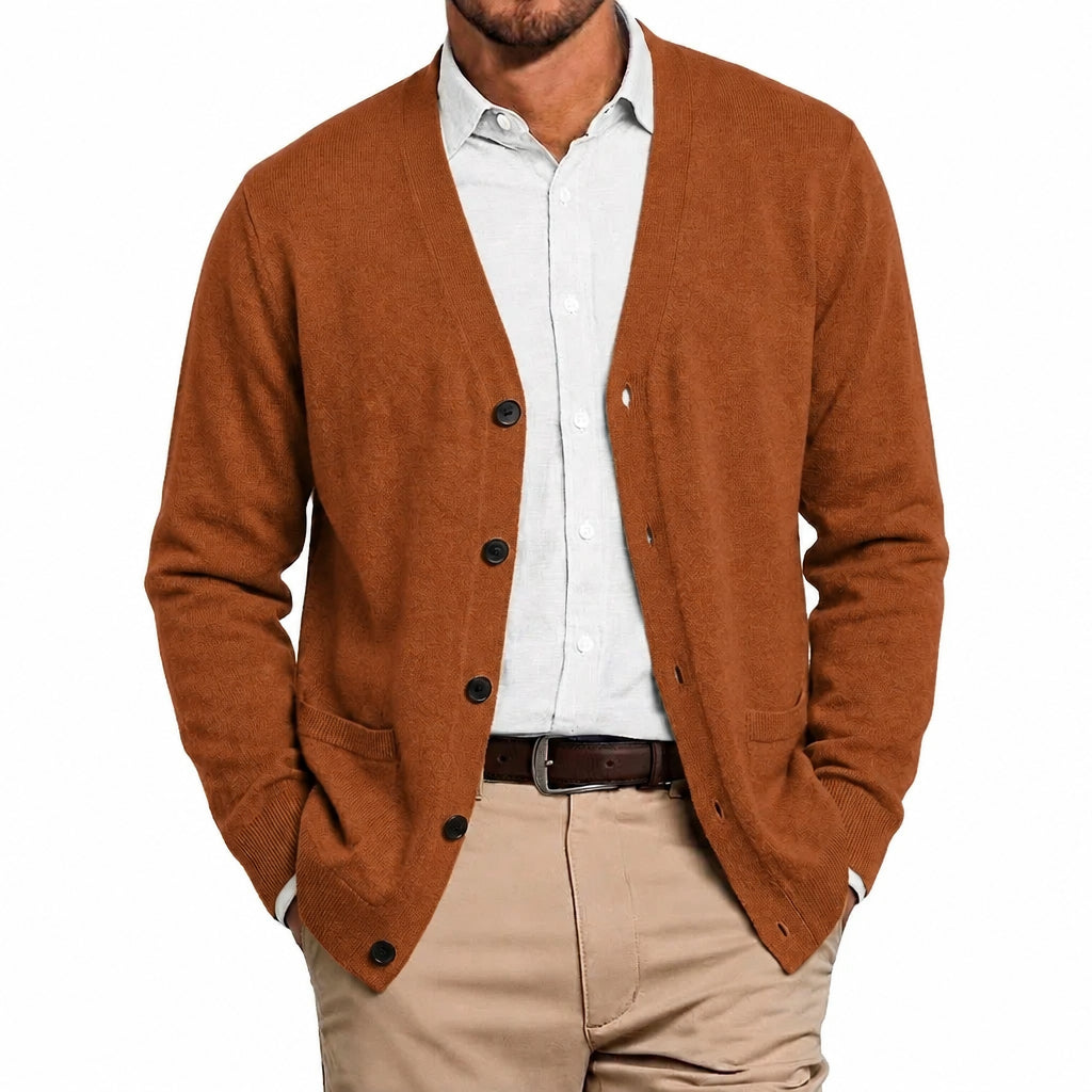 LAURENT MONACO | CARDIGAN À BOUTONS POUR HOMMES