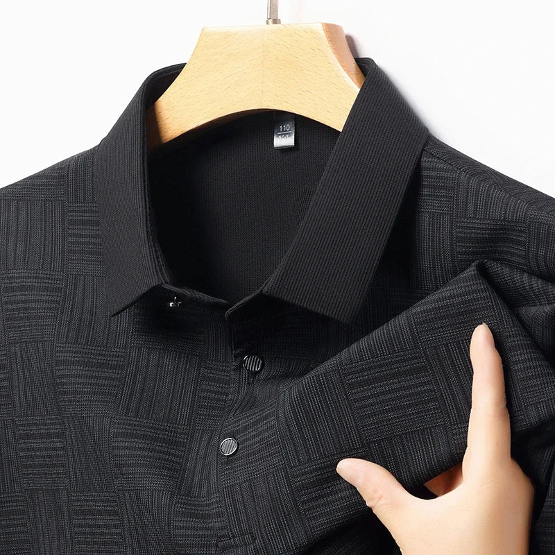 LAURENT MONACO | POLO CLASSIQUE DE BUREAU POUR HOMMES
