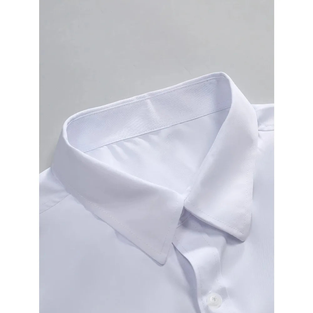 LAURENT MONACO | CHEMISE D'AFFAIRES À MANCHES LONGUES POUR HOMMES