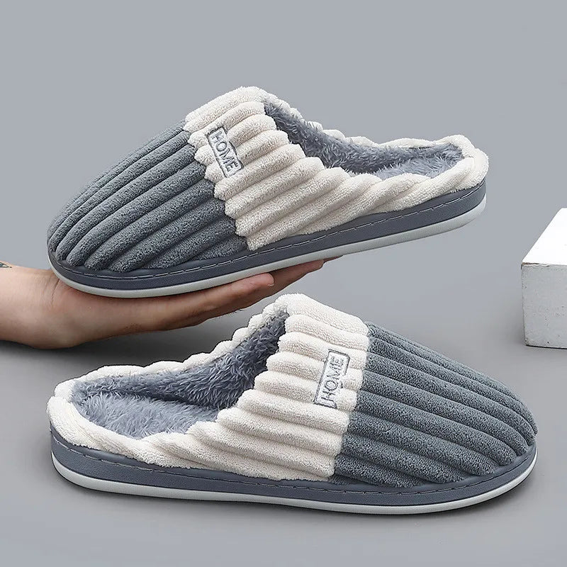 LAURENT MONACO | CHAUSSONS D'INTÉRIEUR EN TISSU DOUX POUR HOMMES