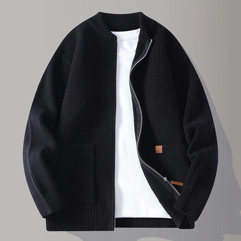 LAURENT MONACO | VESTE EN MAILLE TEXTURÉE | POUR HOMMES