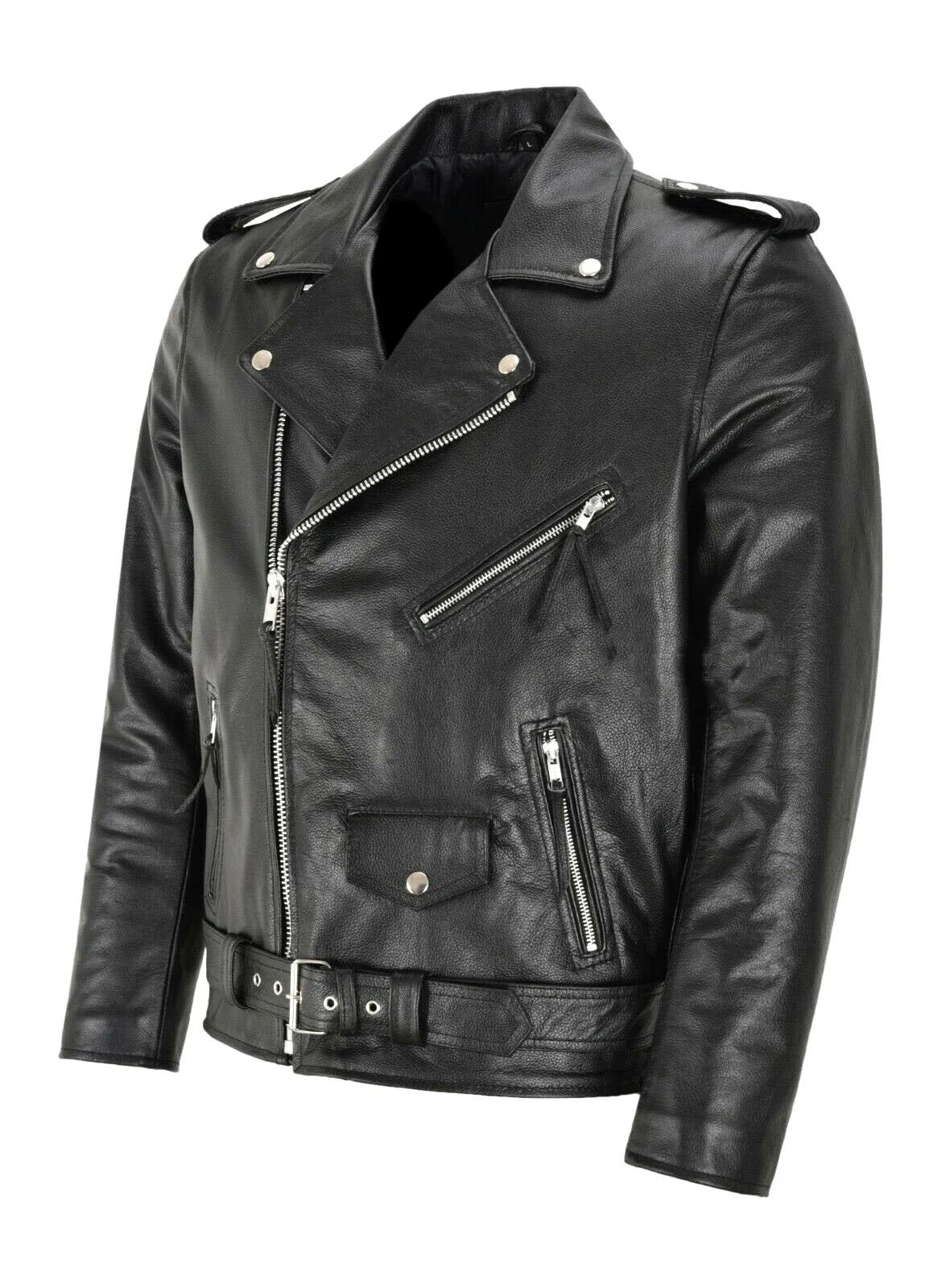 LAURENT MONACO | VESTE EN CUIR POUR HOMME CLASSIQUE